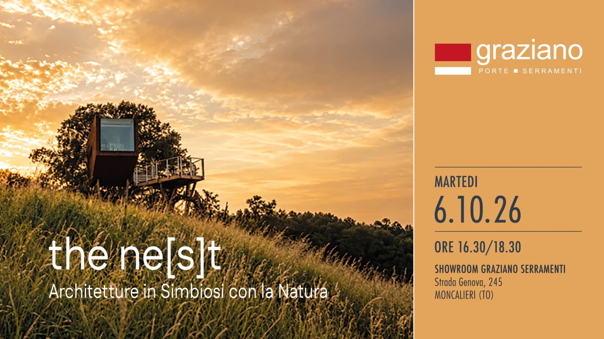 Al momento stai visualizzando The Nest – Architetture in Simbiosi con la Natura: nuovi scenari per l’architettura sostenibile